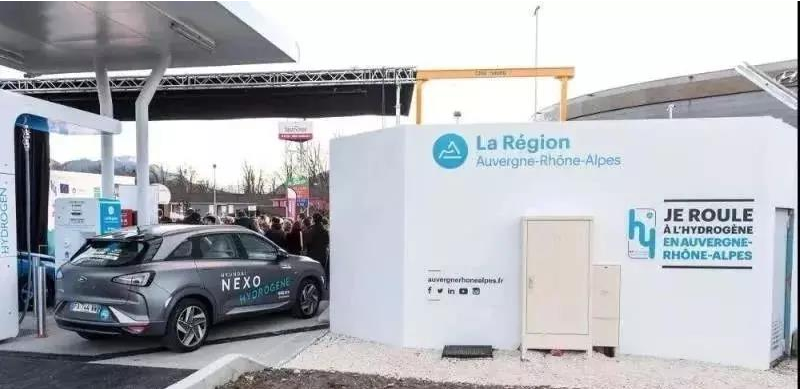 法国电解水制氢加氢站开业，可日供50辆氢能车