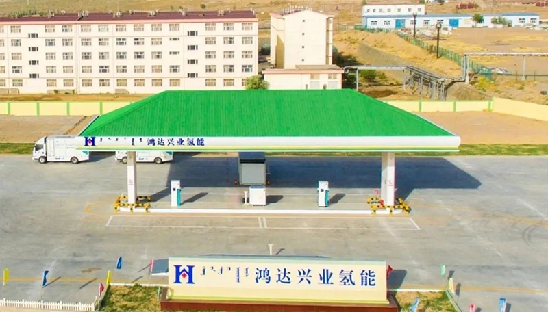 国富氢能承建 山东淄博首座气氢电混合站正式运行